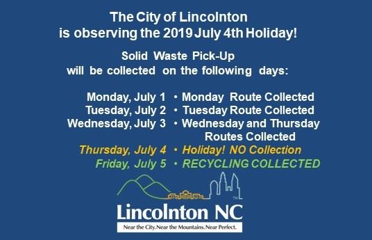 Holiday Schedule - July 4, 2019 (web1)