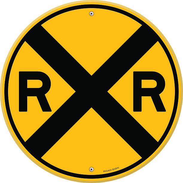 train crossing sign