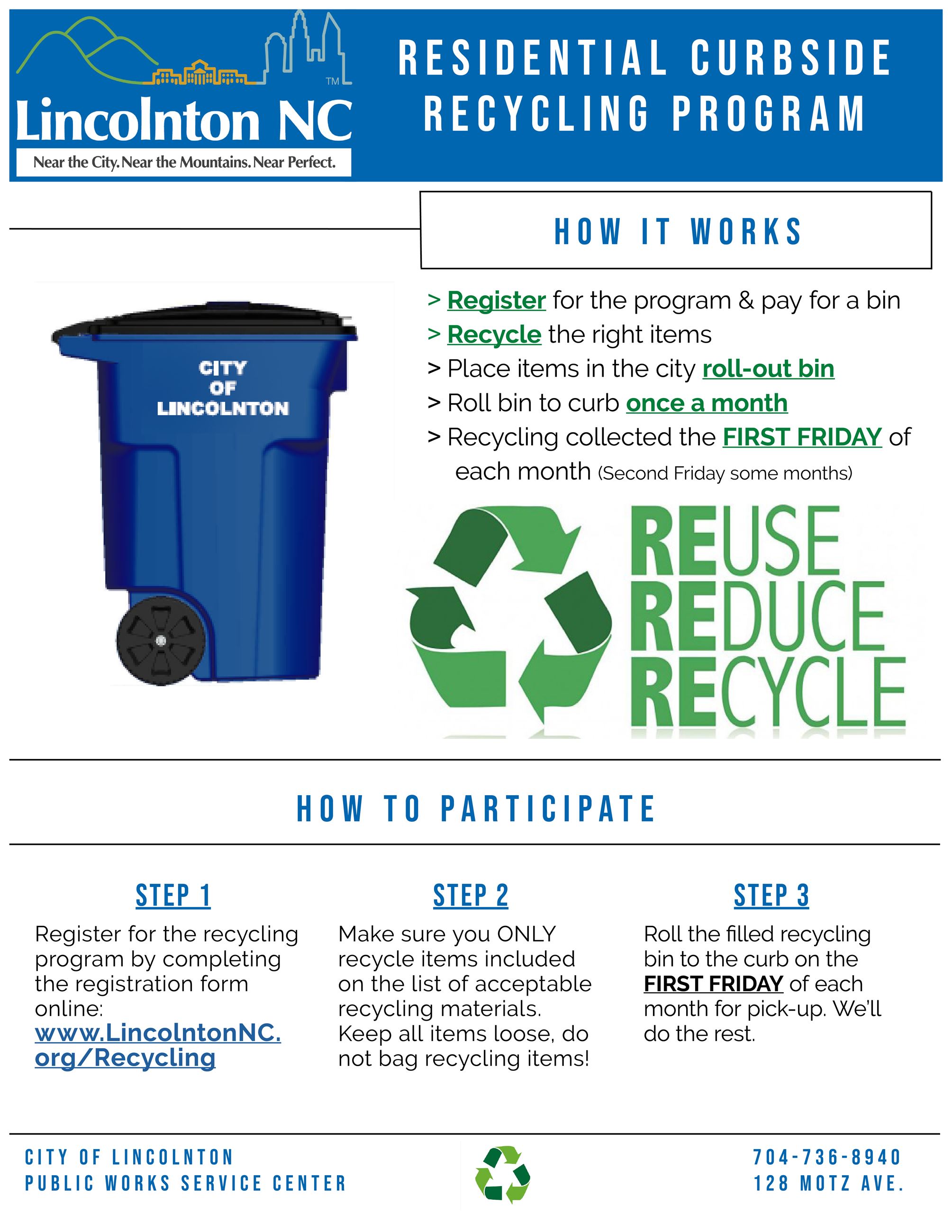 Recycling FLYER - 2024 update
